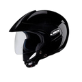 STUDDS Marshall Black Half Face Helmet