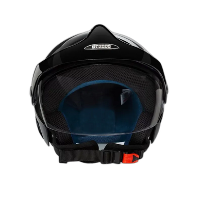 STUDDS Marshall Black Half Face Helmet