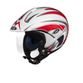 STUDDS Marshall D1 White N2 Half Face Helmet