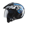 STUDDS Marshall D2 Black N1 Half Face Helmet