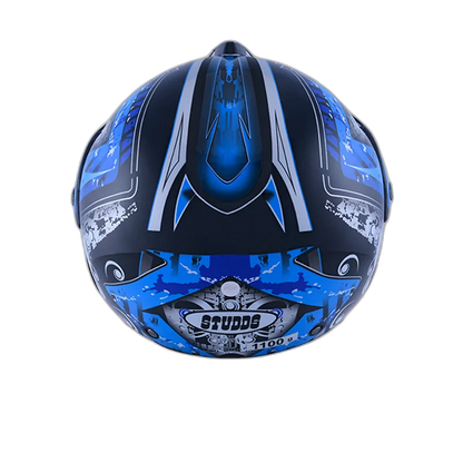 STUDDS Marshall D2 Black N1 Half Face Helmet
