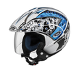 STUDDS Marshall D2 White N1 Half Face Helmet