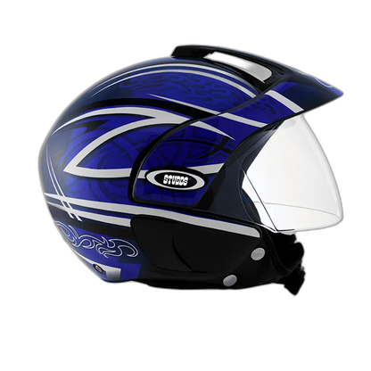 STUDDS Marshall D3 Black N1 Half Face Helmet