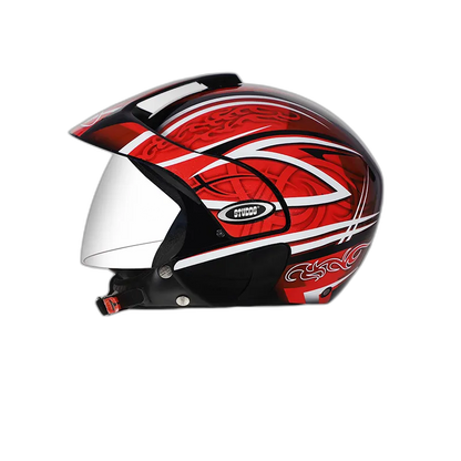 STUDDS Marshall D3 Black N2 Half Face Helmet