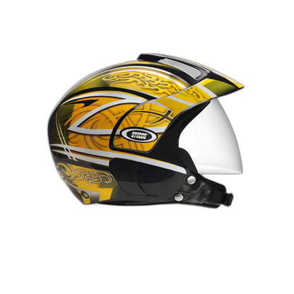STUDDS Marshall D3 Black N5 Half Face Helmet