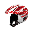 STUDDS Marshall D3 White N2 Half Face Helmet