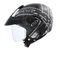 STUDDS Marshall D4 Black N4 Half Face Helmet
