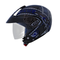 STUDDS Marshall D4 Matt Black N1 Half Face Helmet