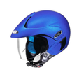 STUDDS Marshall Flame Blue Half Face Helmet