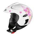 STUDDS Marshall Kids Wh Pink D Half Face Helmet
