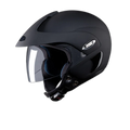 STUDDS Marshall Matt Black Half Face Helmet