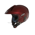 STUDDS Marshall Wine Red Half Face Helmet
