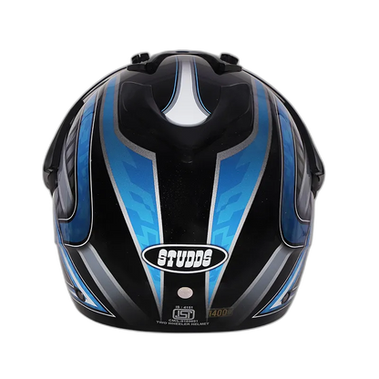 STUDDS Motocross D2 Black N1 Or Off Road Helmet