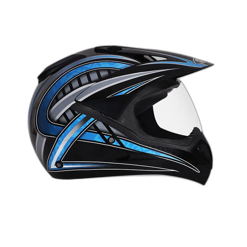 STUDDS Motocross D2 Black N1 Or Off Road Helmet