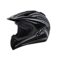 STUDDS Motocross D2 Black N4 Off Road Helmet