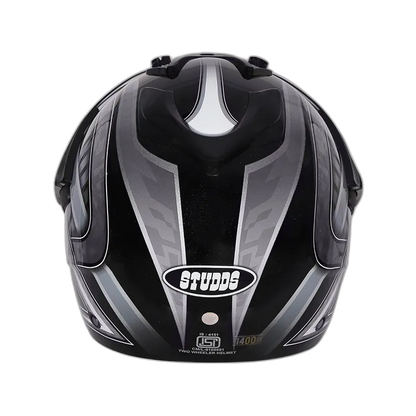 STUDDS Motocross D2 Black N4 Or Off Road Helmet