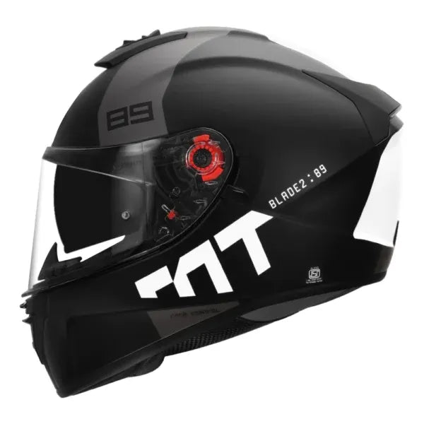 MT Helmets Mt Blade 2Sv 89 B2 Matt Peral Grey Full Face Helmet