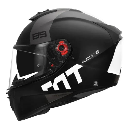 MT Helmets Mt Blade 2Sv 89 B2 Matt Peral Grey Full Face Helmet