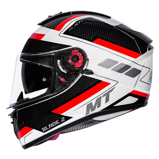 MT Helmets Mt Blade 2Sv Olistic C5 Red Full Face Helmet