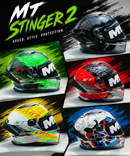Mt Helmets Stinger Ardent C6 Gloss Full Face Helmet