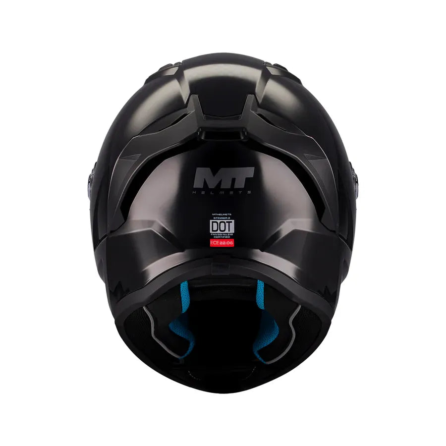 Mt Helmets Stinger 2 Pure A1 Gloss Full Face Helmet