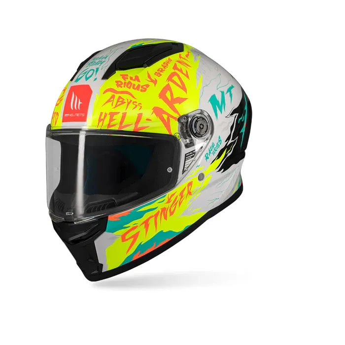 Mt Helmets Stinger Ardent A3 Gloss Full Face Helmet