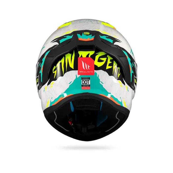 Mt Helmets Stinger Ardent A3 Gloss Full Face Helmet