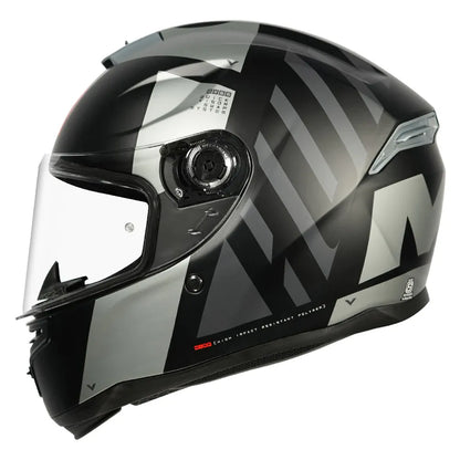 MT Helmets Mt Hummer B Air F2 Matt Grey Full Face Helmet