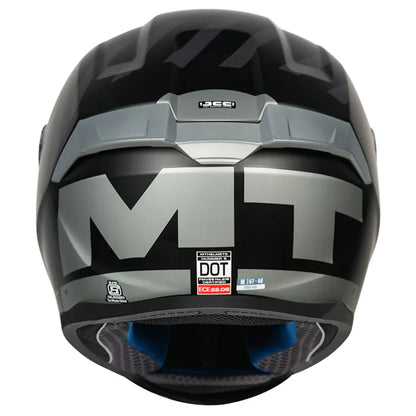 MT Helmets Mt Hummer B Air F2 Matt Grey Full Face Helmet