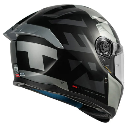 MT Helmets Mt Hummer B Air F2 Matt Grey Full Face Helmet