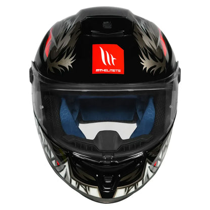 MT Helmets Mt Hummer B Lycan C1 Black Full Face Helmet