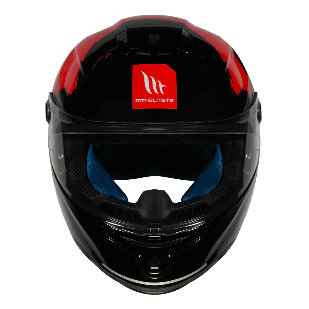 MT Helmets Mt Hummer B Monti B5 Red Full Face Helmet