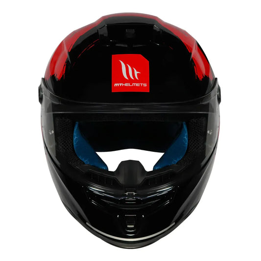 MT Helmets Mt Hummer B Monti B5 Red Full Face Helmet