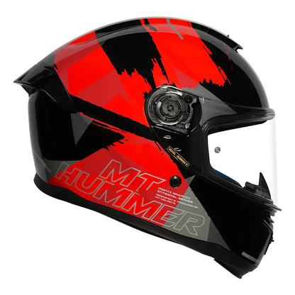MT Helmets Mt Hummer B Monti B5 Red Full Face Helmet