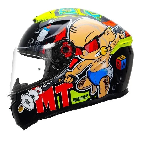Mt Hummer Baby Bang A3 Ful Face Helmet