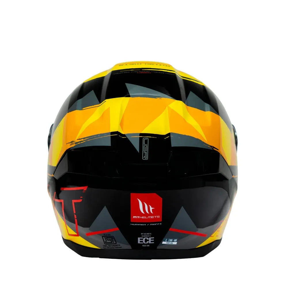 MT Hummer Monti B3 Gloss Full Face Helmet