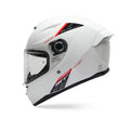 Mt Hummer Solid A0 White Full Face Helmet