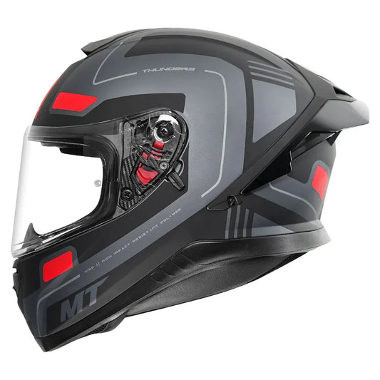 MT Helmets Mt Thunder 3 Pro Atwell Matt Grey Full Face Helmet