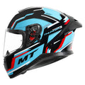 MT Helmets Mt Thunder 3 Pro Blaze Blue Full Face Helmet