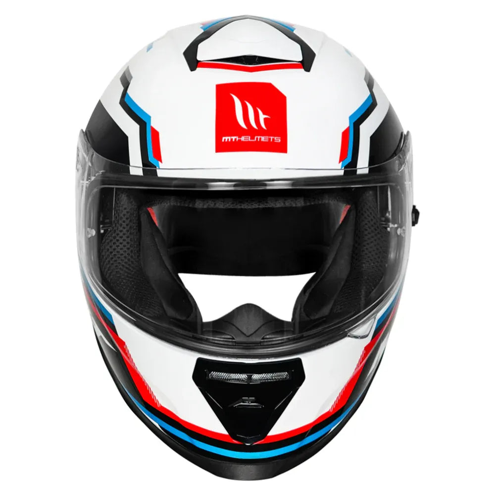 MT Helmets Mt Thunder 3 Pro Blaze White Full Face Helmet