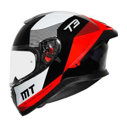MT Helmets Mt Thunder 3 Pro Diversity Fl Red Full Face Helmet
