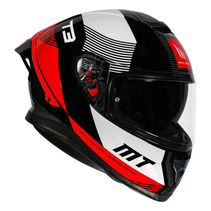 MT Helmets Mt Thunder 3 Pro Diversity Fl Red Full Face Helmet