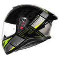 MT Helmets Mt Thunder 3 Pro Enigma B2 Yellow Full Face Helmet
