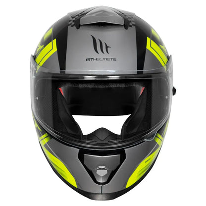 MT Helmets Mt Thunder 3 Pro Isle Fl Yellow Full Face Helmet