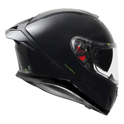 MT Helmets Mt Thunder 3 Pro Solid Black Full Face Helmet