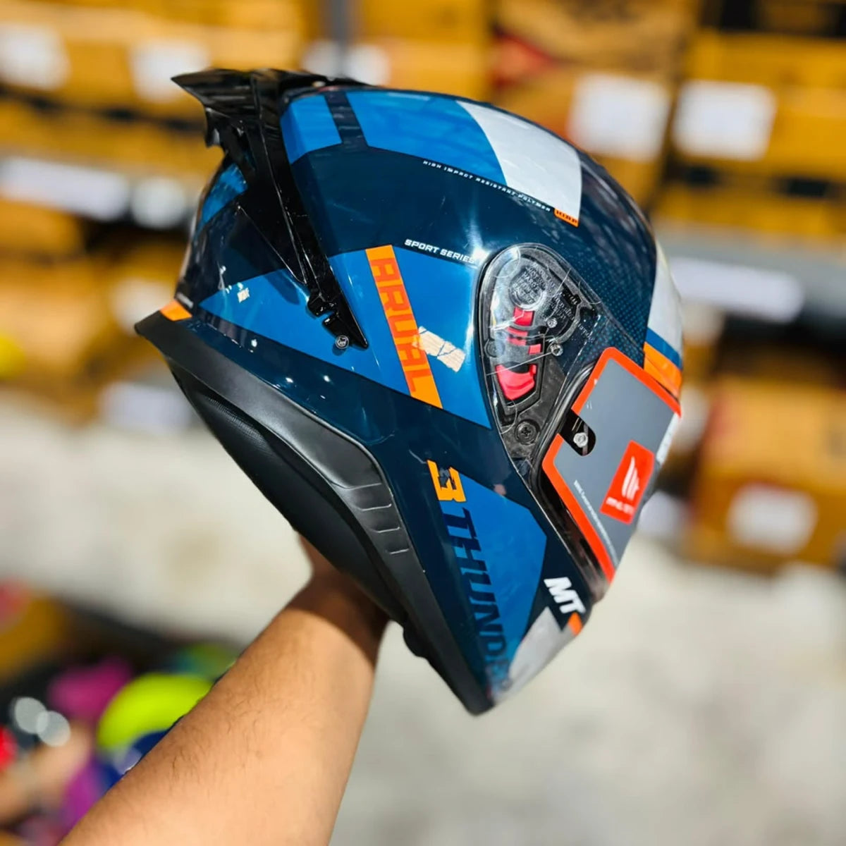 Mt Thunder 3 Sv Pro Arual C7 Glossy Full Face Helmet