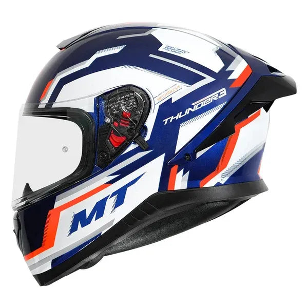 Mt Thunder 3 Sv Pro Blaze C14 Gloss Full Face Helmet