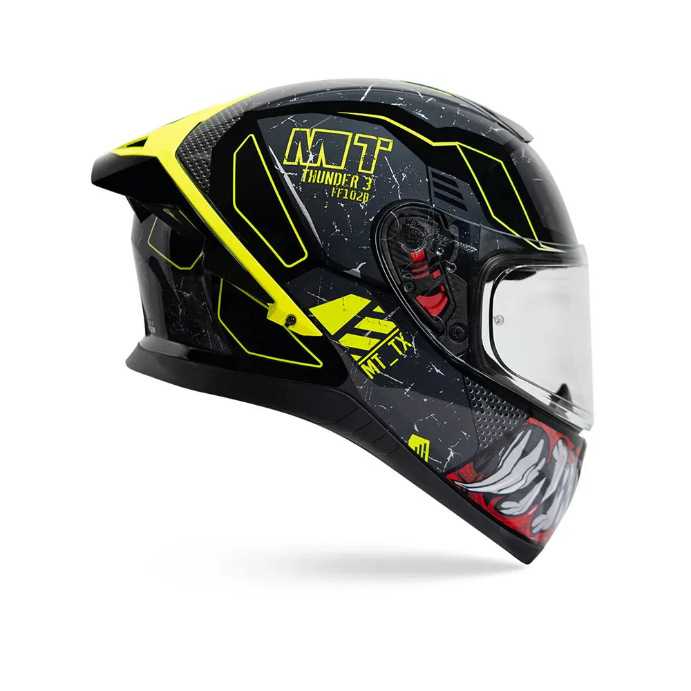 Mt Thunder 3 Sv Pro Tx C2 Glossy Full Face Helmet