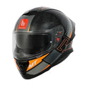Mt Thunder 3SV Enigma B14 Fluro Full Face Helmet