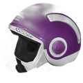 STUDDS Nano 560 White Purple Half Face Helmet